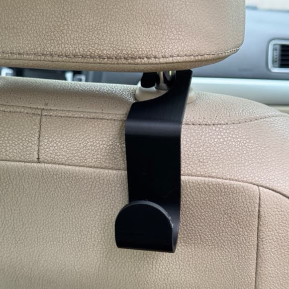 Suporte Gancho Veicular Universal Para Encosto De Cabeça Resistente