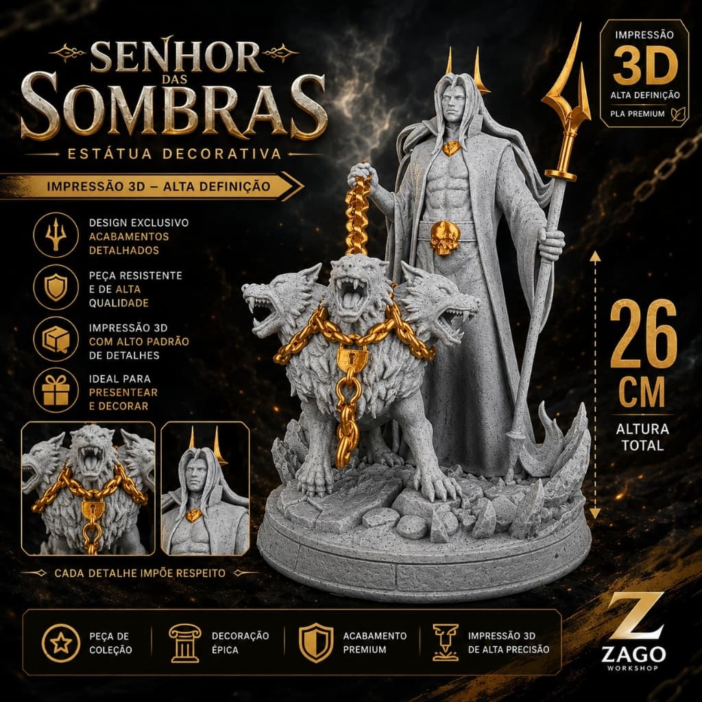 🔥 Hades – Rei do Submundo - Zago's Workshop