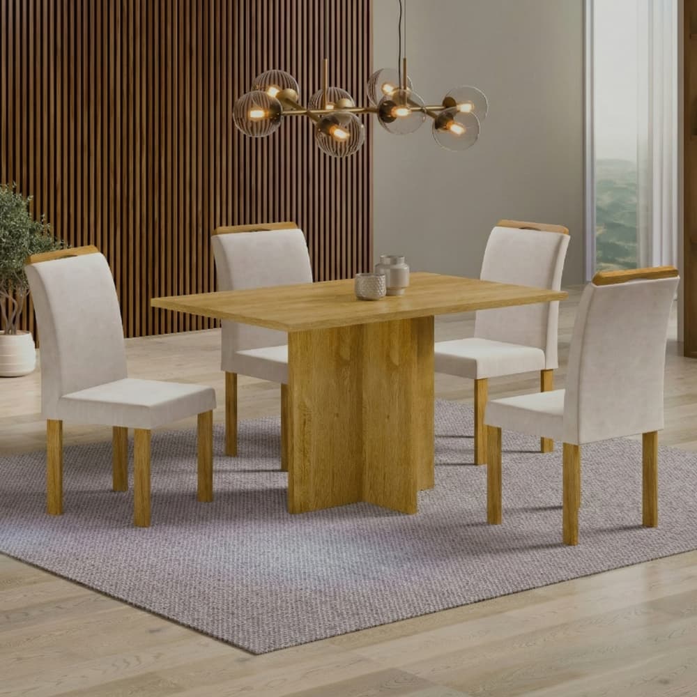 Mesa Confortse 80x100cm Cinamomo