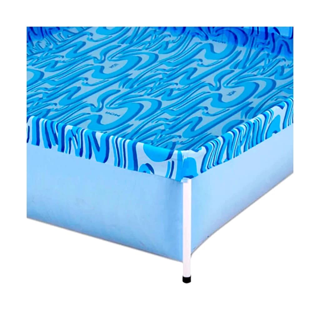 Piscina Infantil 400L Com Armação PVC Resistente Desmontável