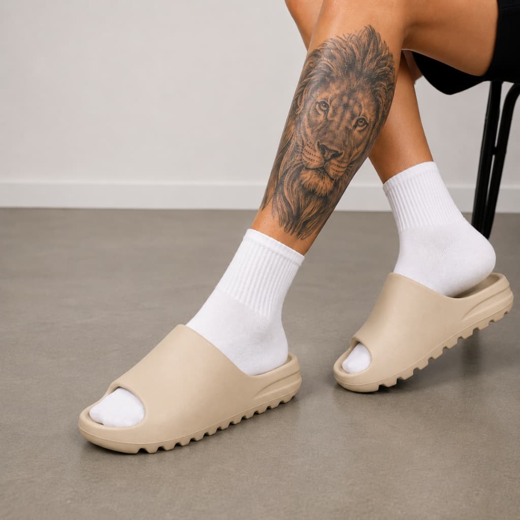 Chinelo Slide Nuvem Unissex Verão Sandália Confortável Macio Ortopédico Eva Anatómico Flexível