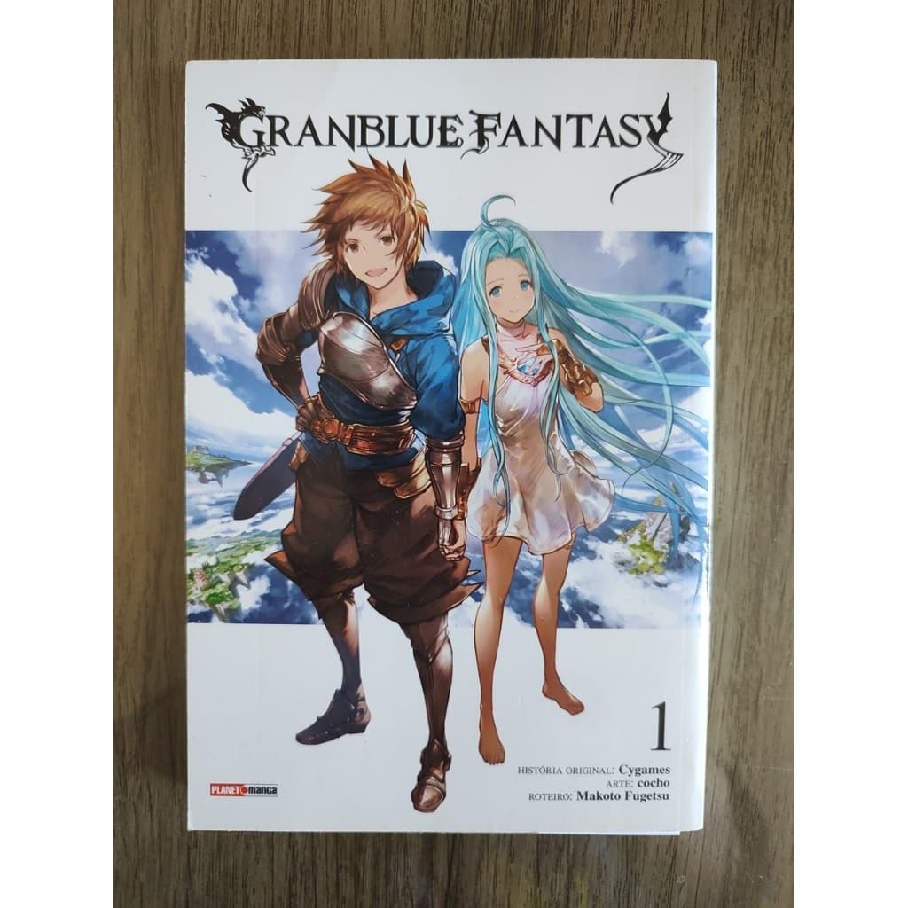 MANGÁ GRANBLUE FANTASY - VOLUMES 1 E 6 - CYGAMES - EDITORA PANINI