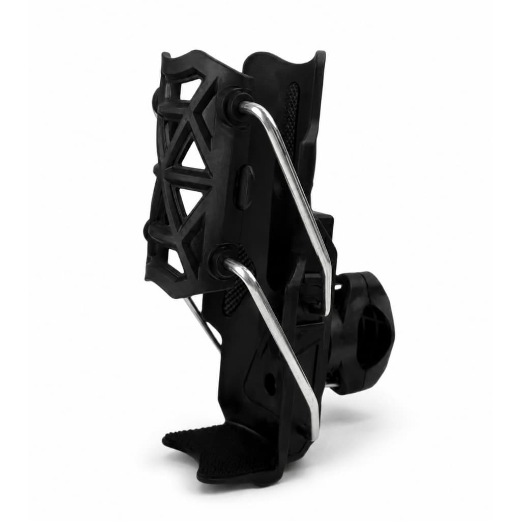 Suporte Porta Garrafa Moto Bicicleta Guidão Universal 360° Porta Copo Ajustável Scooter Patinete ABS Reforçado