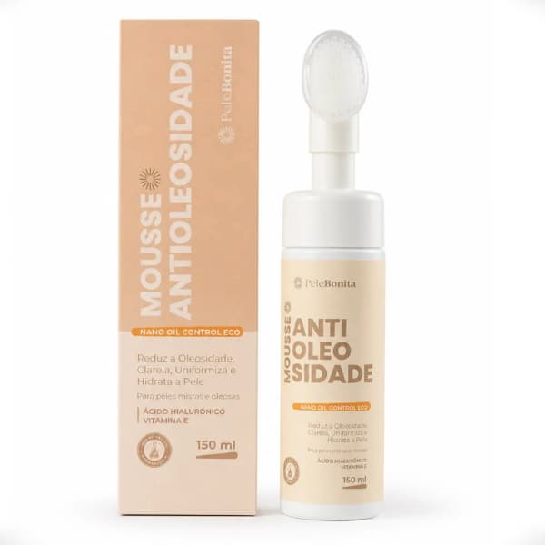 Sabonete Facial Mousse Antioleosidade Facial Niacinamida Vitamina C 150ml Espuma De Limpeza Pele Oleosa E Mista