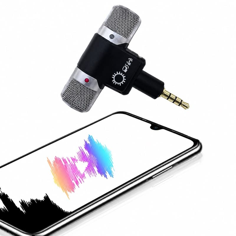 Microfone Estéreo Para Celular Notebook PC Gravação Voz Podcast e Lives LTDS70
