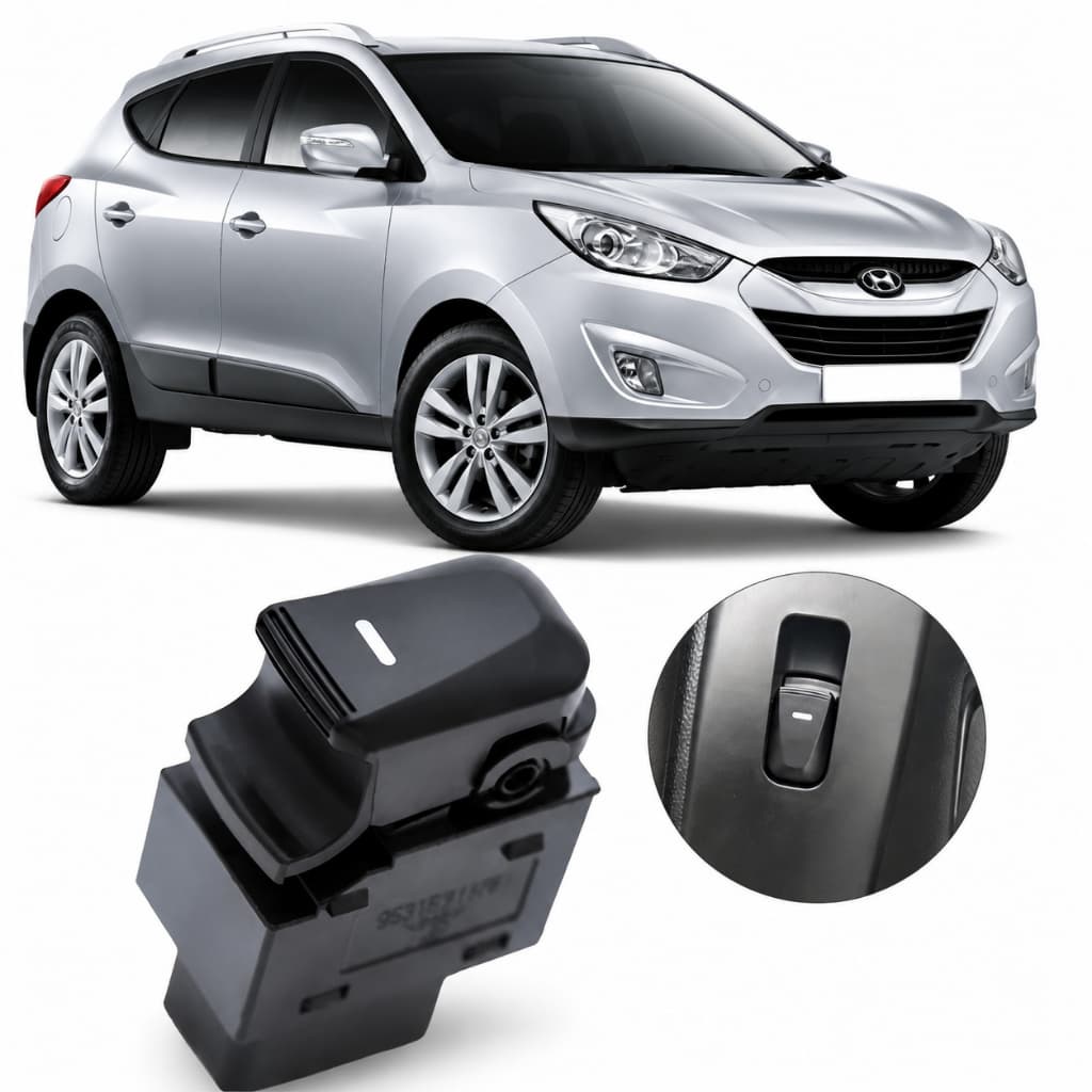 Interruptor Vidro Eletricos Hyundai Ix35 Tuscon 2010 2011 2012 2013 2014 2015 Traseiro Dianteiro