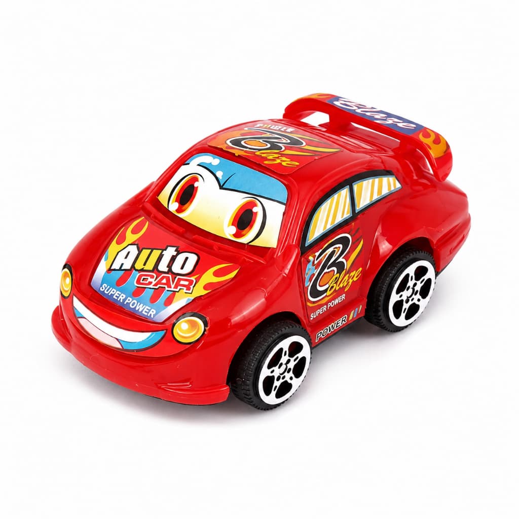 Mini Carrinho de Corrida Infantil à Fricção 7cm Brinquedo