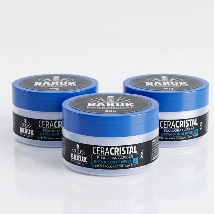 Baruk Cera Cristal Fixadora 80g