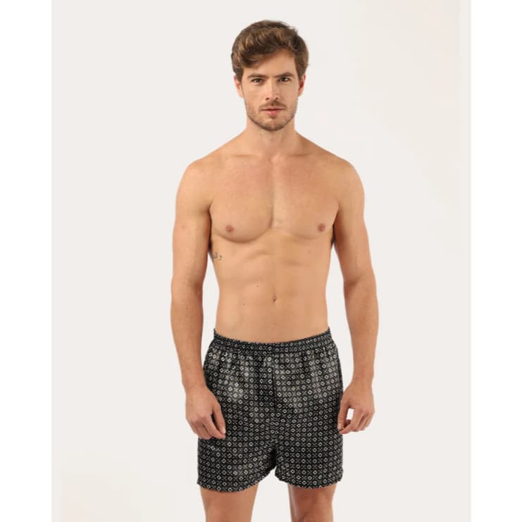 Short Samba Canção Masculino Microfibra Confortável Cueca