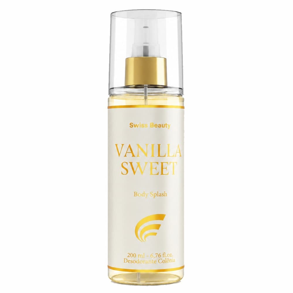 Body Splash Vanilla Sweet 200ml - Swiss Beauty