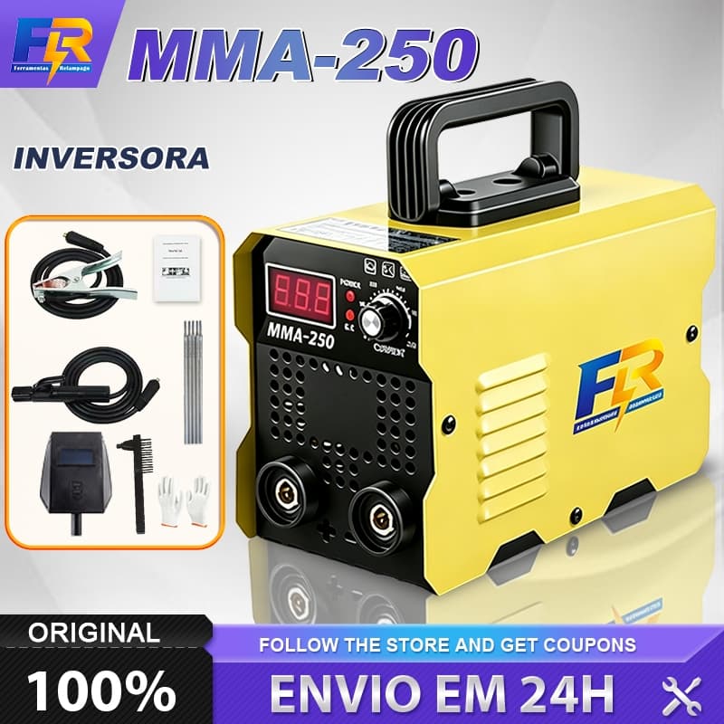 Máquina de Solda Inversora de solda 220v MMA-250 Portátil