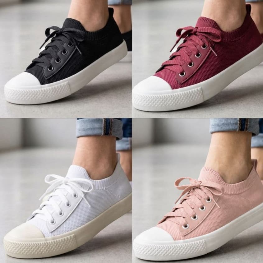 Tênis Meia Star Feminino Confortável Flexível Calce Fácil Casual Estiloso