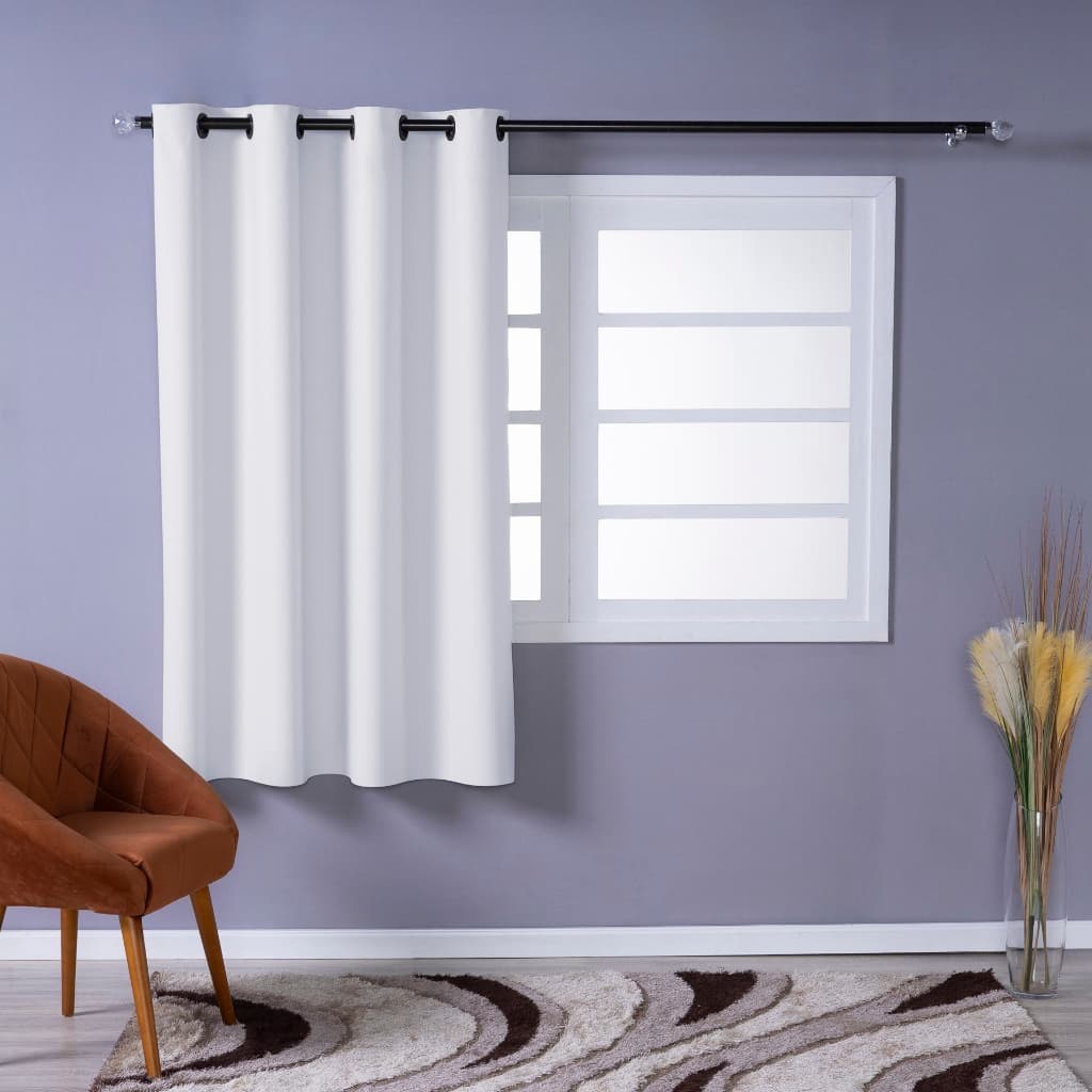 Cortina Blackout PVC 1,10x1,30m 100% Corta Luz Anti Claridade