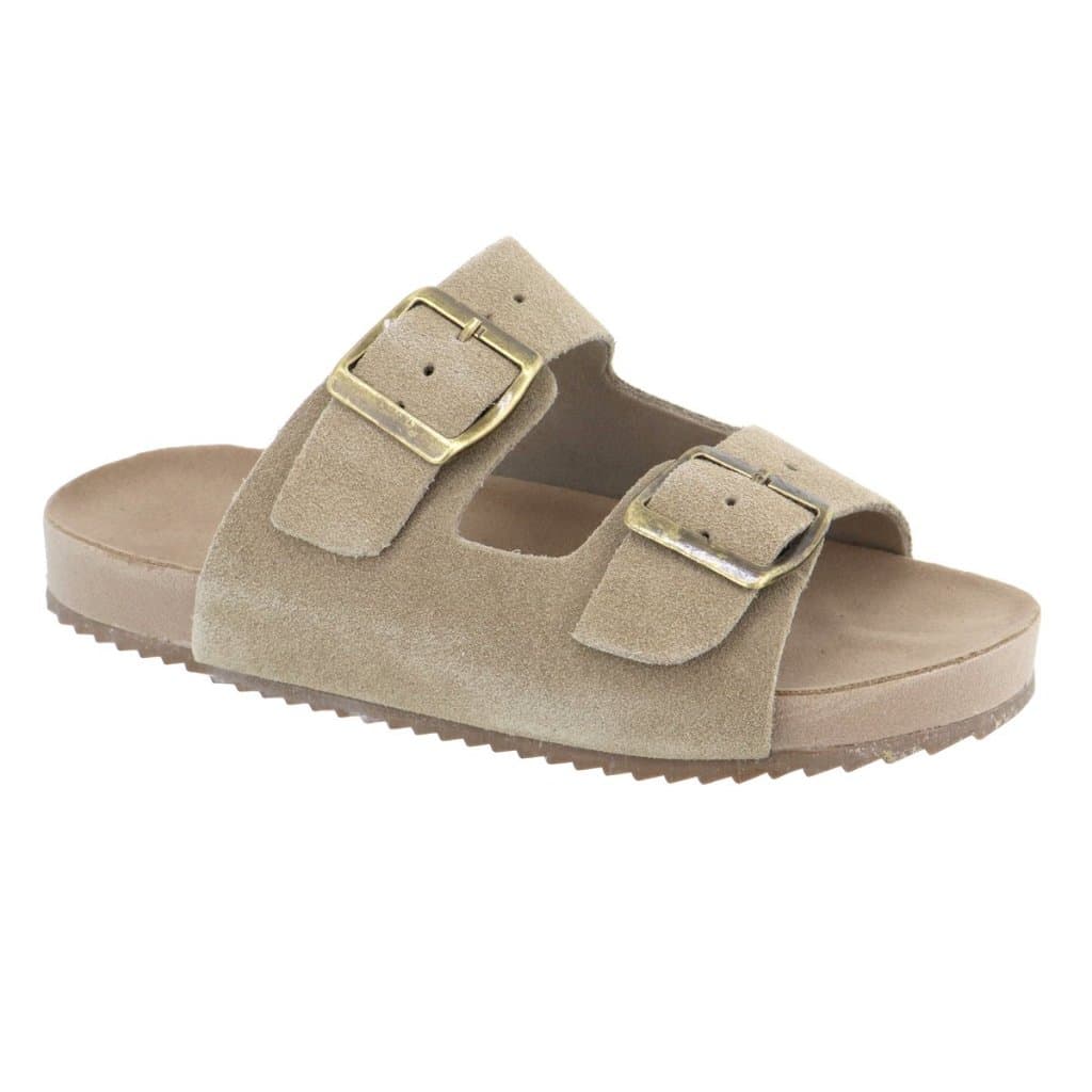 Birken Feminina Couro Legitimo Camurça Fivela Lançamento