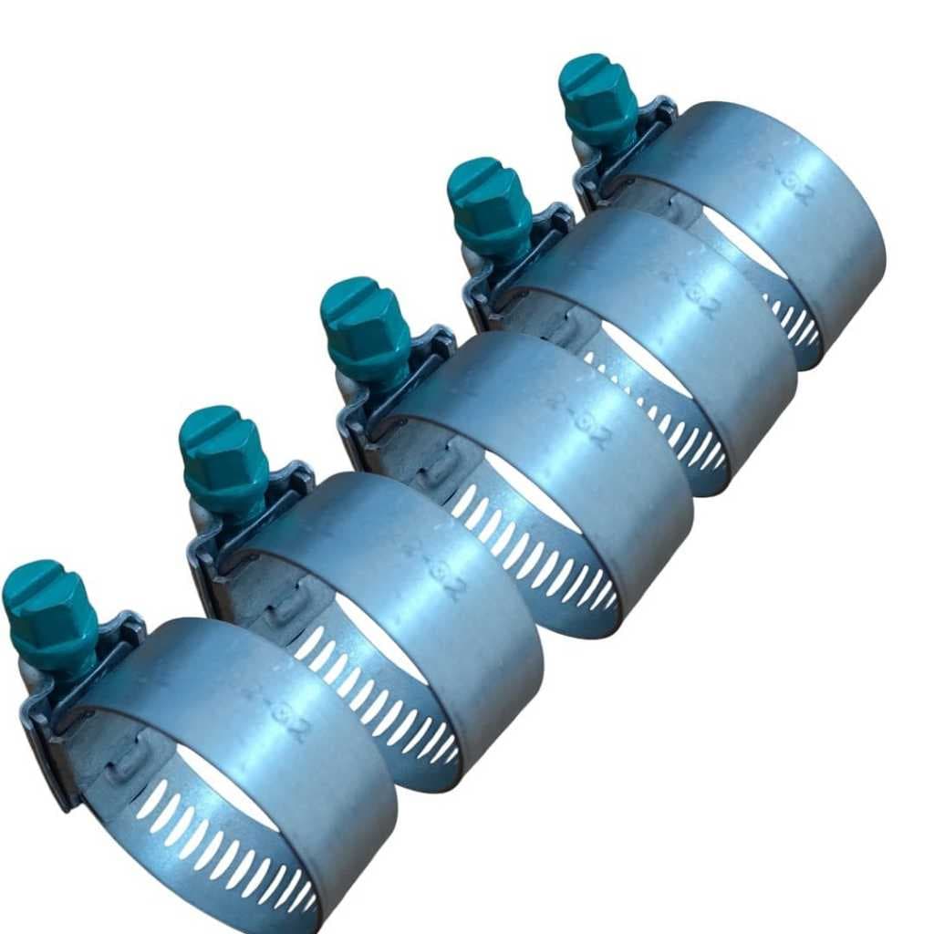 Kit 5 Abraçadeira Aço Carbono 22X32 largura 14mm