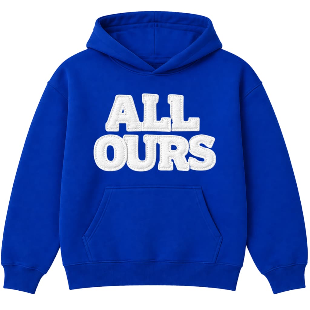 Moletom Infantil All Ours Preto com Capuz e Bolso Canguru – Estilo Moderno, Confortável, Tamanhos 2 ao 16