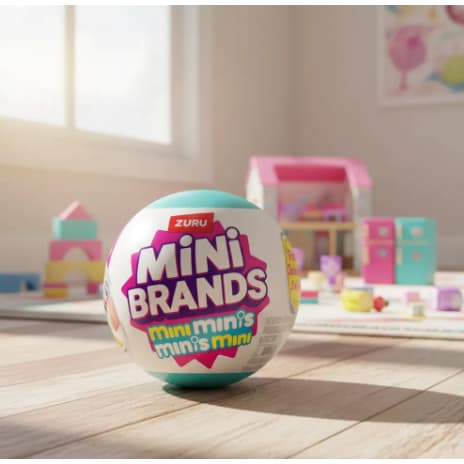Mini Brands Bola Esfera Cápsula Surpresa Colecionável