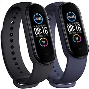 Kit 2 Pulseiras p/Mi Band 10 9 8 7 6 5 4 3 Silicone PREMIUM [Envio HOJE]