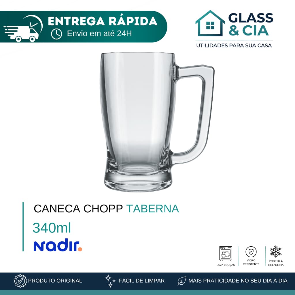Caneca de Chopp  600ml - NADIR