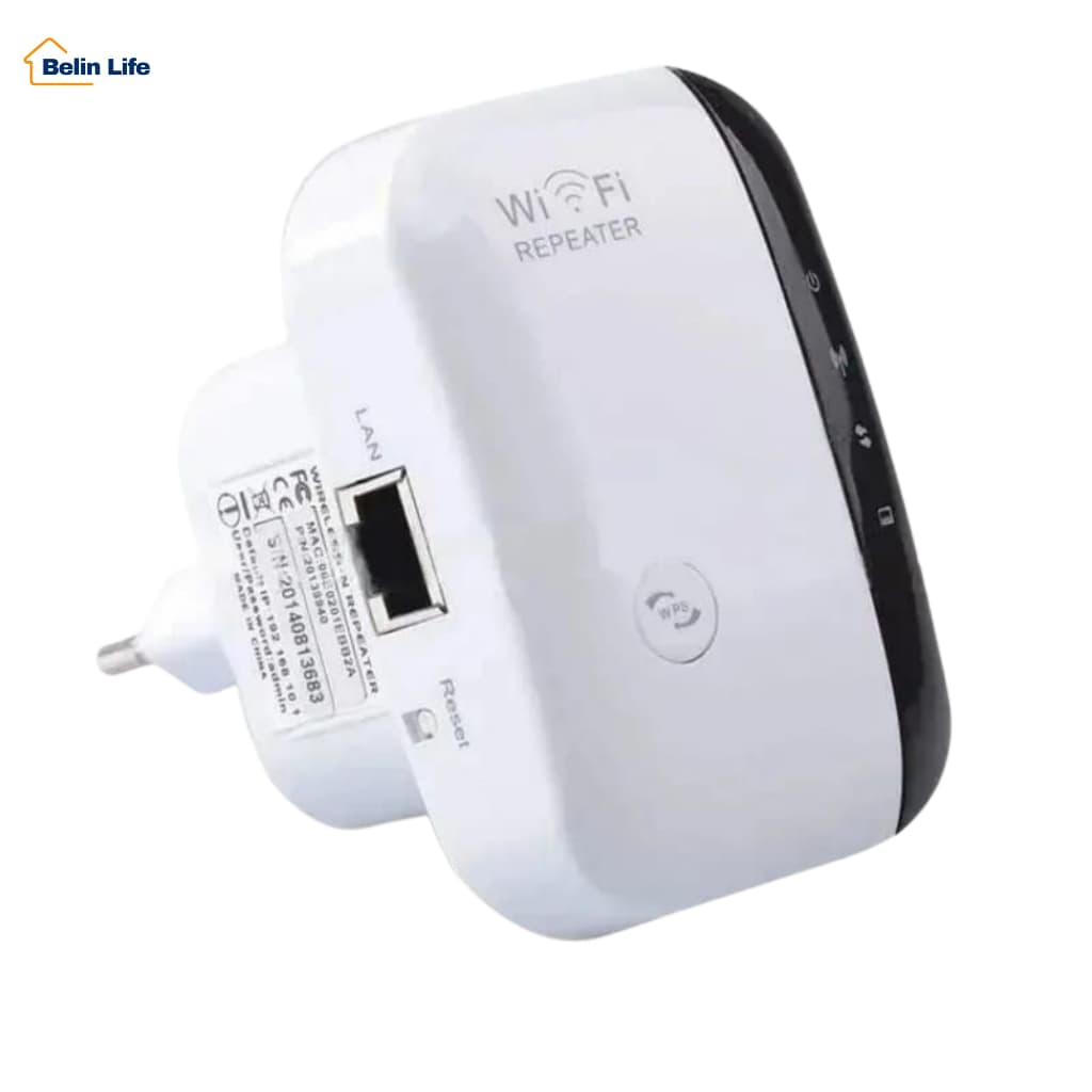 Repetidor De Sinal Wi-Fi Extensor Amplificador Wireless 150Mbps Bivolt RJ45