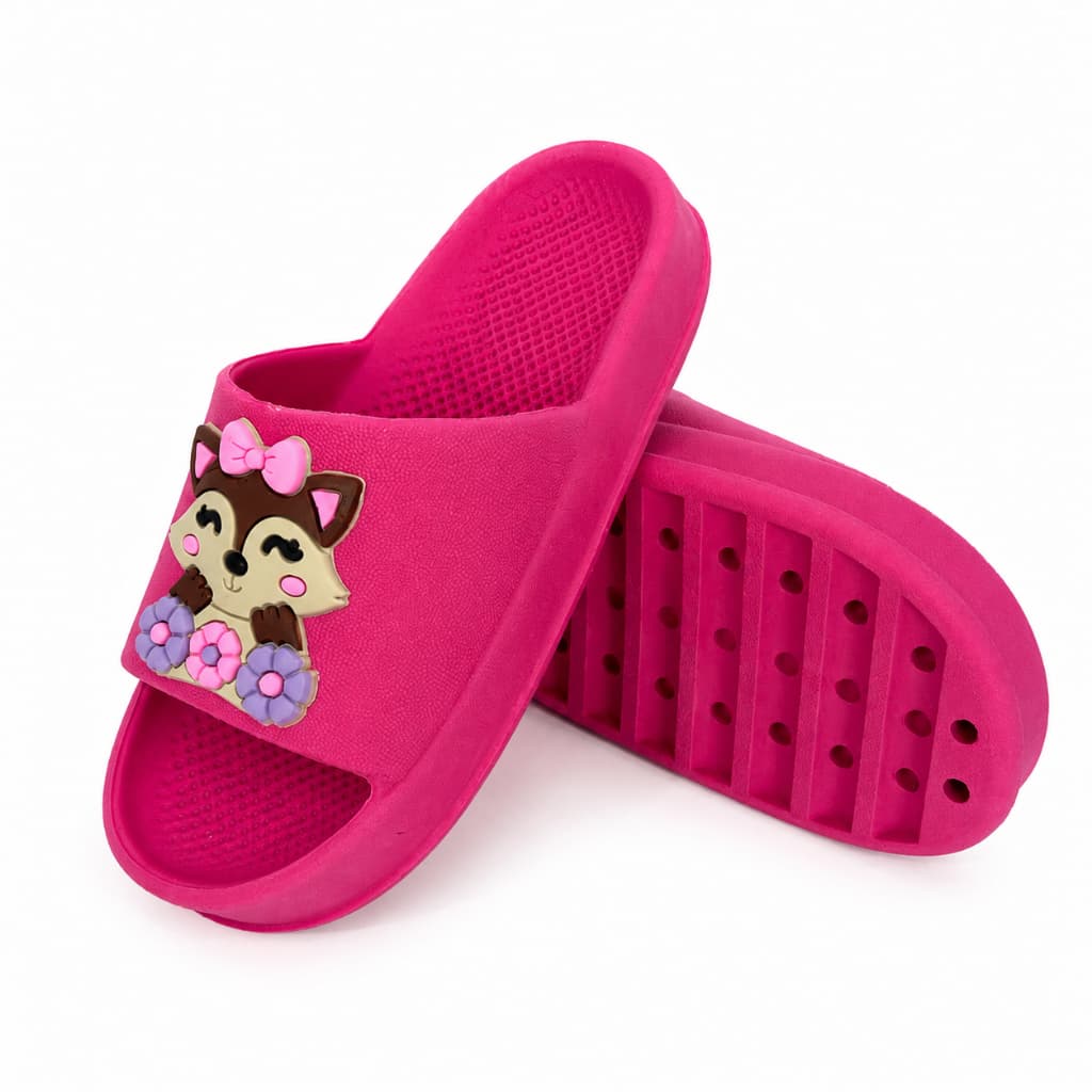 Chinelo Slide Nuvem Infantil Feminino Confortável Macio Antiderrapante