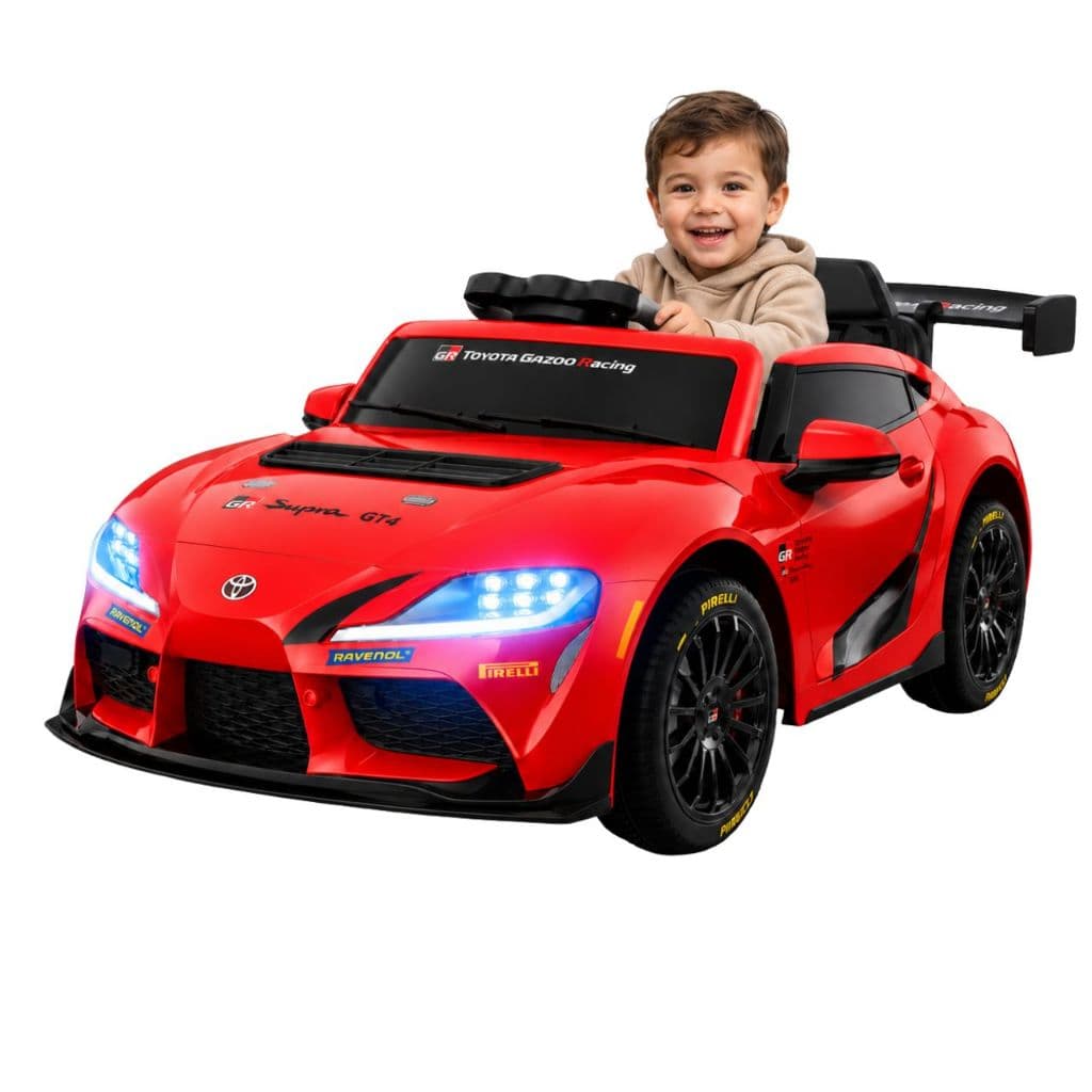 Carro Elétrico Esportivo Toyota Infantil Bandeirante 12v Controle Remoto Menino Menina