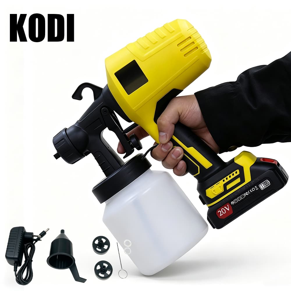 (110V) Pistola de pintura portátil multifuncional para aplicações de tinta e desinfecção em toda a casa J4
