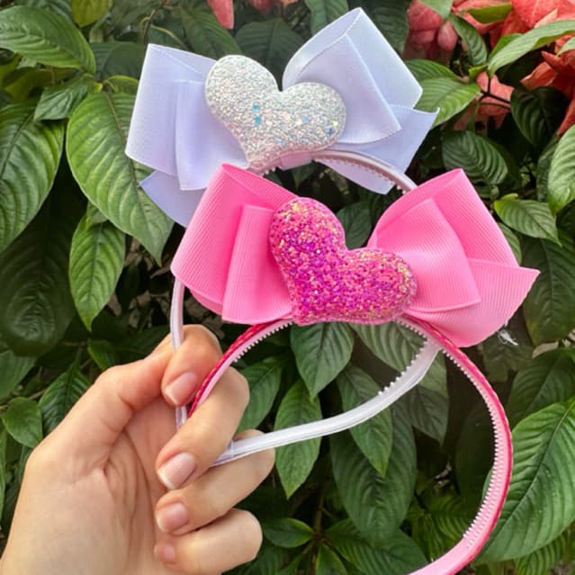 Tiaras para criança bordados tiara com apliques tiara com laço em pé