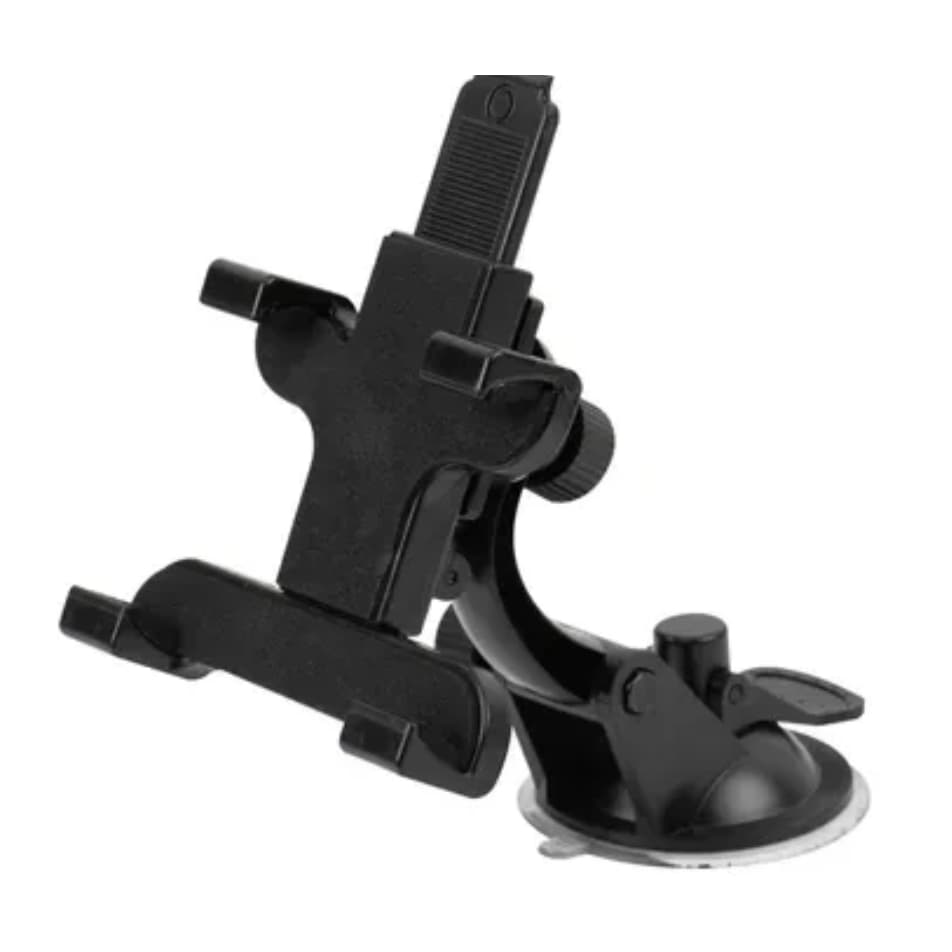 Suporte Veicular Krab KB300 para Celular Fixação no Painel ou Para-brisa Ajustável Preto