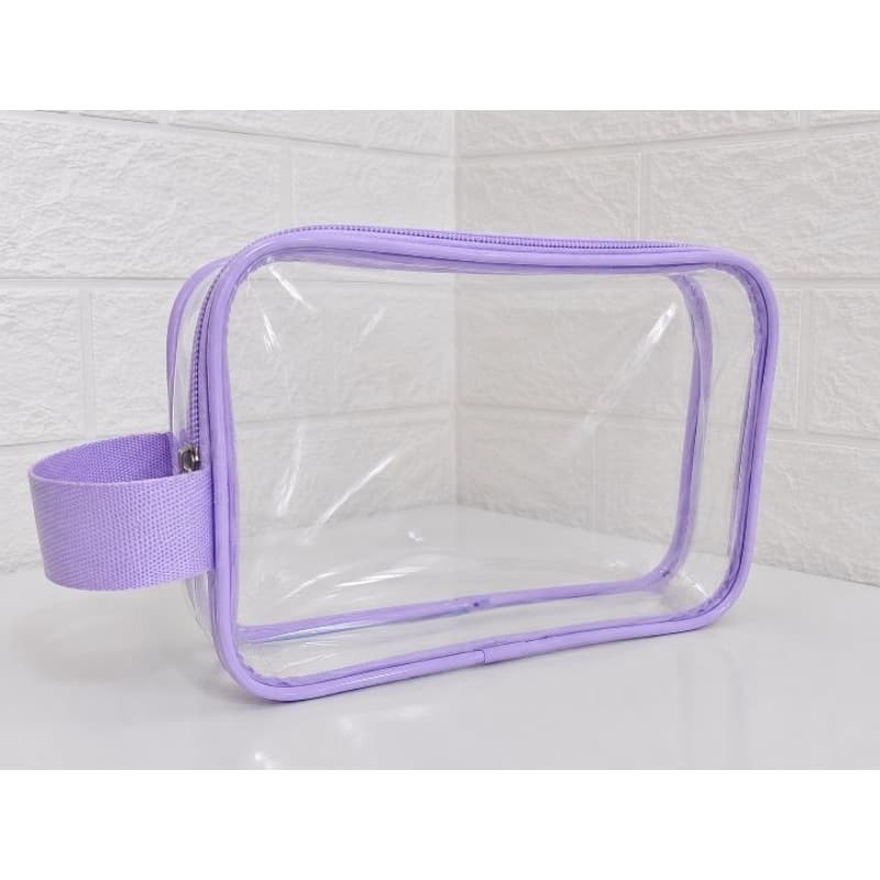 nécessaire transparente