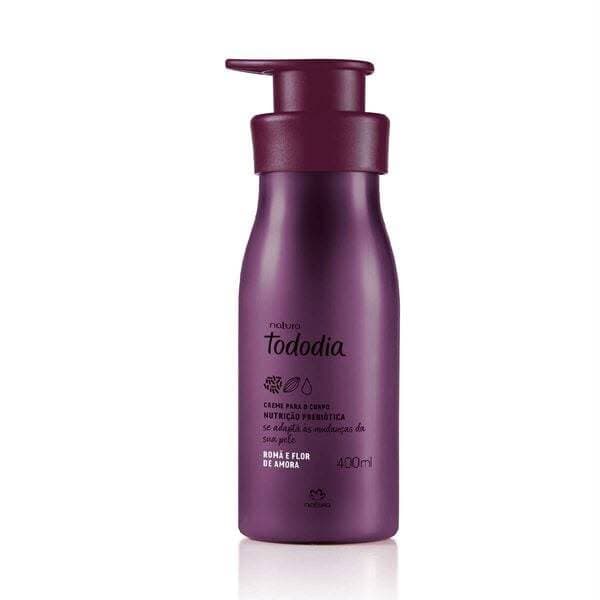 Creme Desodorante Nutritivo Para o Corpo Tododia Romã e Flor de Amora 400 ml