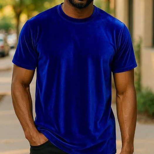 Camiseta De Verao, Camiseta Veludo Homem Moderno e Luxuoso