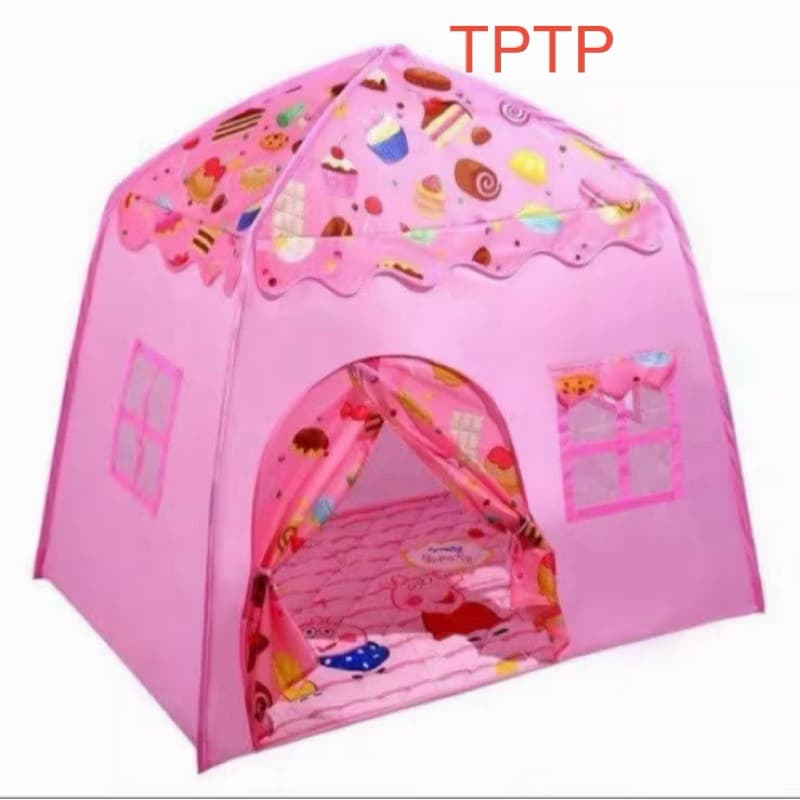 Barraca infantil rosa sorvete grande 1.3m menina menino crianca