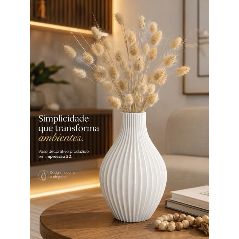 Vaso Decorativo Moderno - Opção de Presente