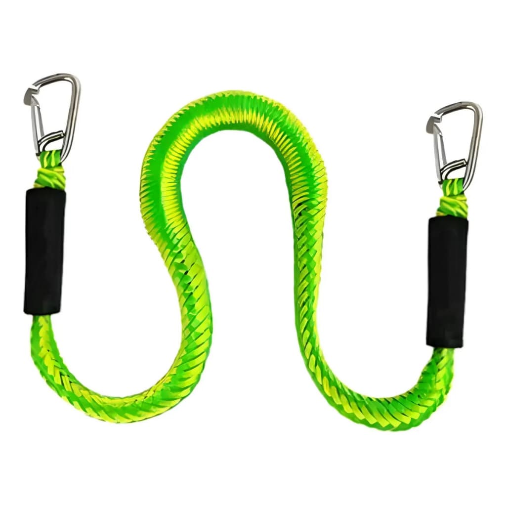Kit 2 Cabo Corda Elástico para Atracação de Jet Ski com Mosquetão em Inox