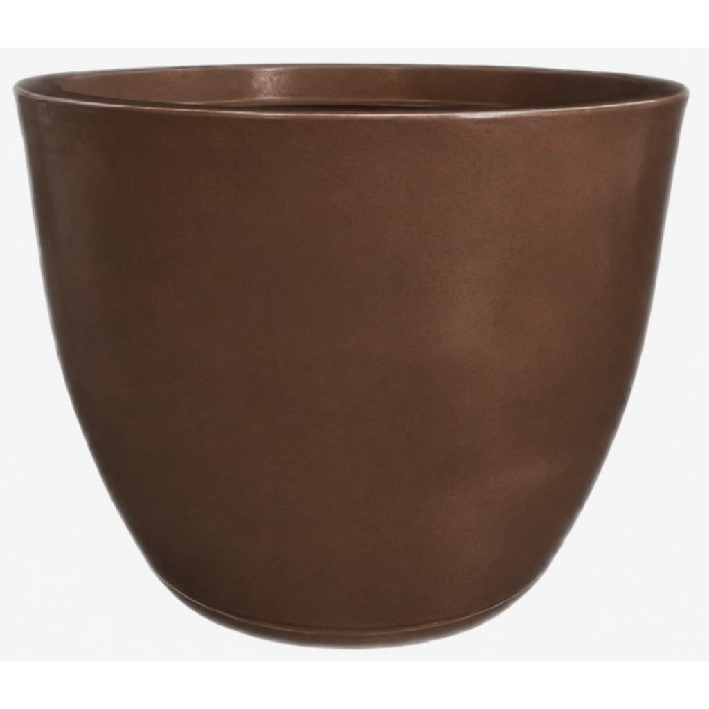 Vasos Para Plantas Bojo Polido Tamanho G com Prato Coletor - Vaso Decorativo em Polietileno