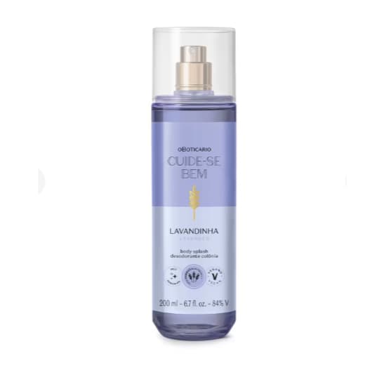 Body Splash Desodorante Colônia Cuide-se Bem Lavandinha 200ml oboticario
