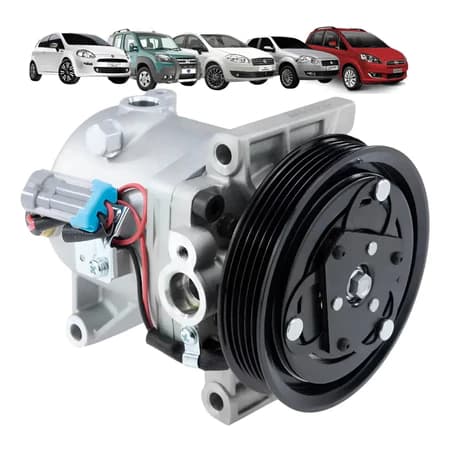 Compressor Calsonic Fiat Palio Siena Strada Uno Fiorino Fire