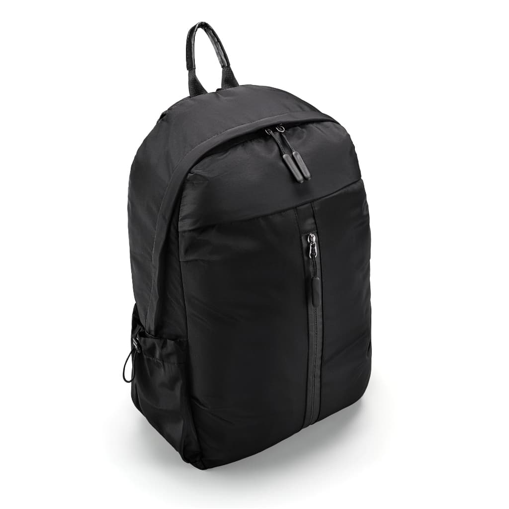 Mochila Impermeável Executiva Preta Para Notebook Com Porta USB Externa