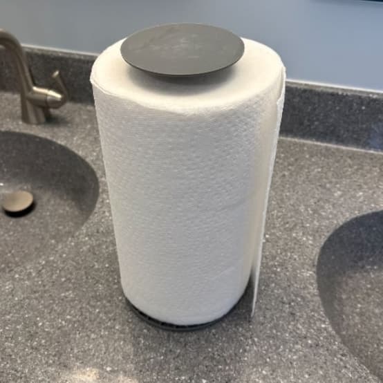 Suporte para rolo de papel toalha simples