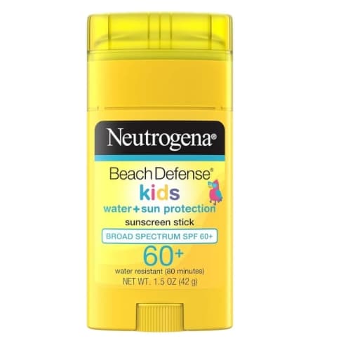 Protetor Solar Infantil Beach Defense Bastão Para Crianças Fps 60 42g
