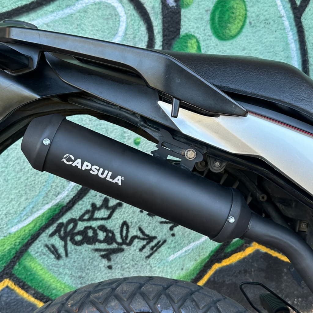 Escapamento XRE300 Com DB Killer Silencioso Esportivo Honda 2009 a 2024 Capsula