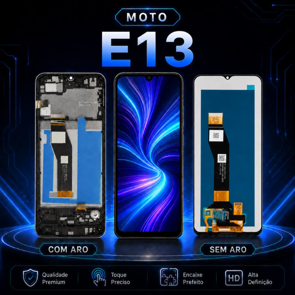 Tela LCD Touch para Moto E13, Display Premium Testado, Alta Definição, Com Aro ou Sem Aro  标题2