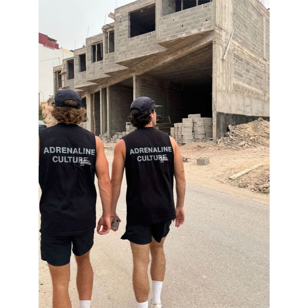 Regata Oversized Esporte Adrenaline Culture Unissex Hibrido Academia Corrida 100% Algodão Regata Premium