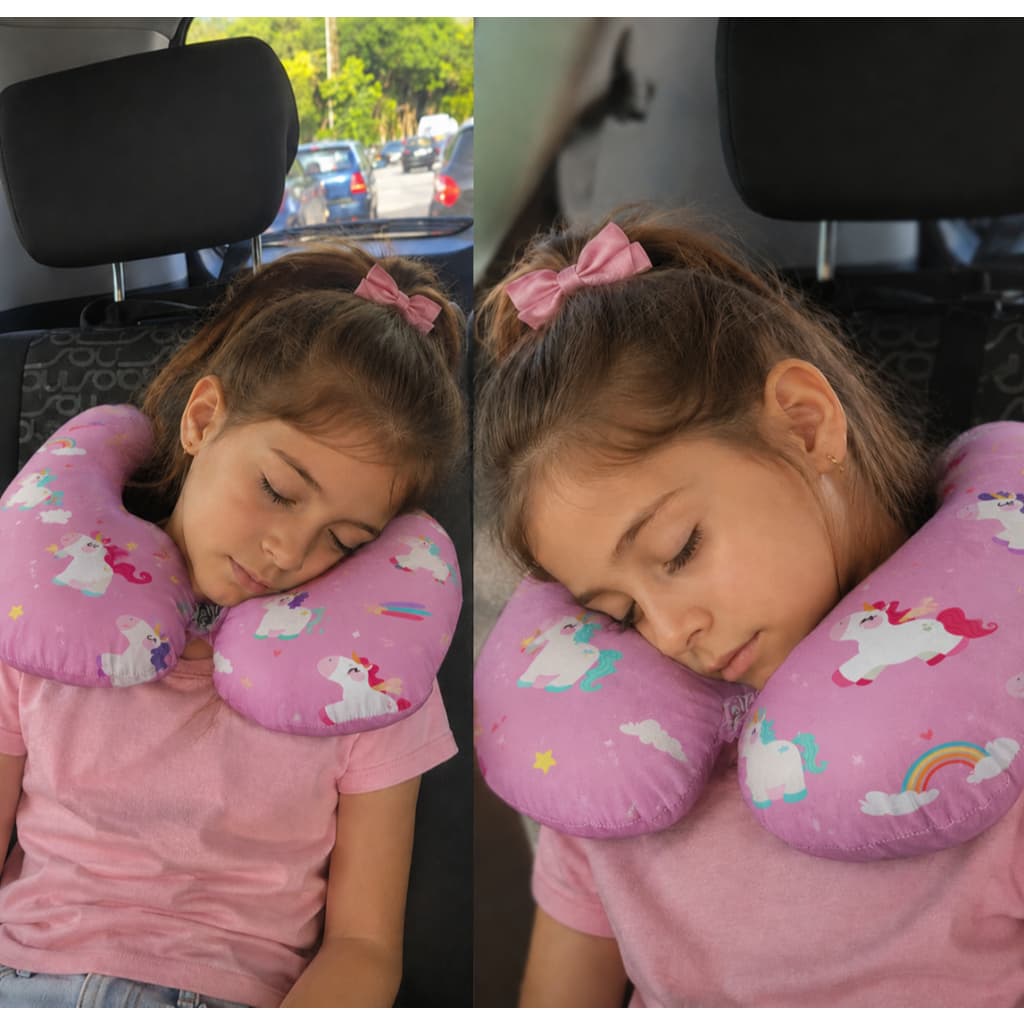 Almofada Protetor Segurança para Carro Infantil Viajem conforto