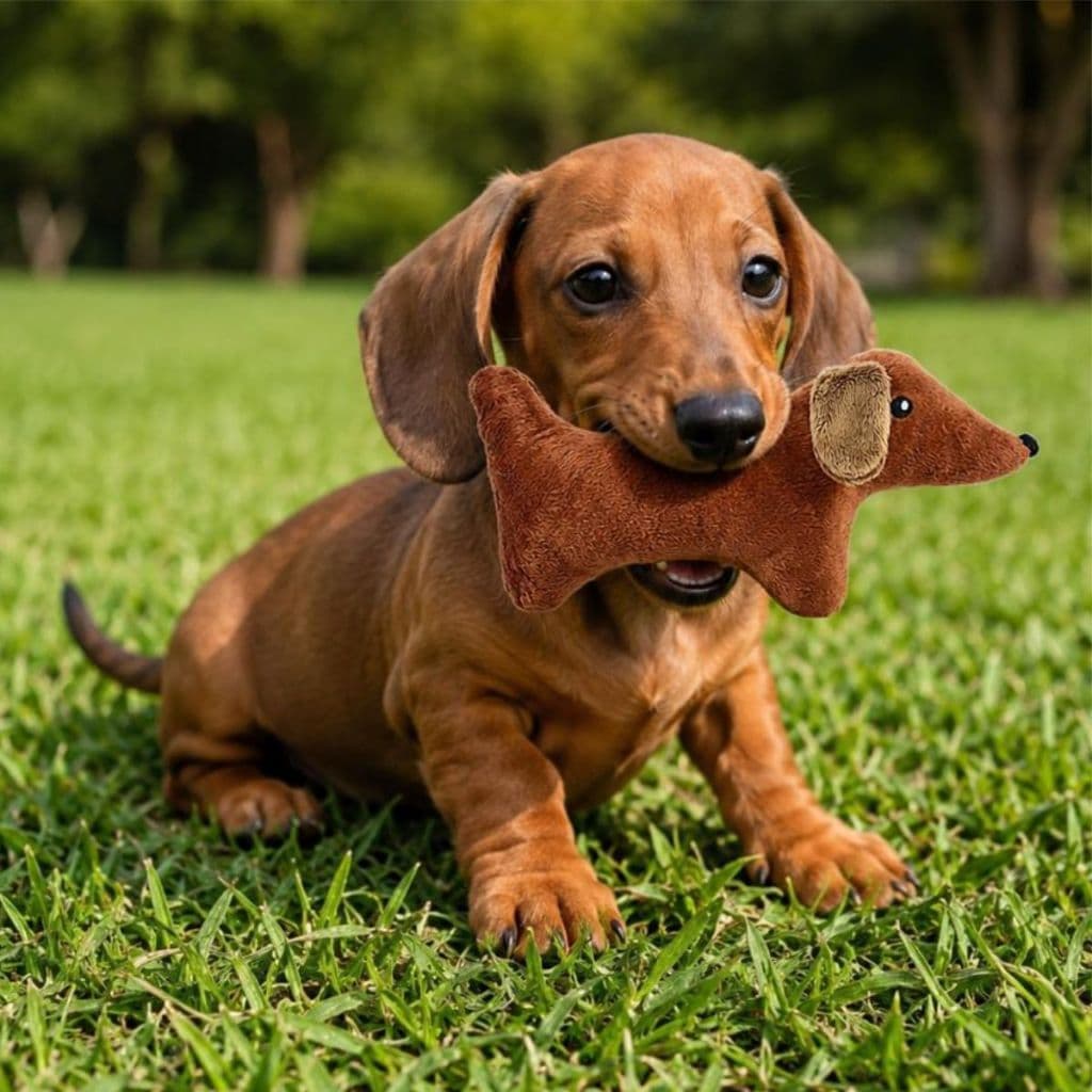 Brinquedo Para Pet Ossinho Almofada Para Cães Salsicha Peixinho Osso Pelúcia Fofinhas