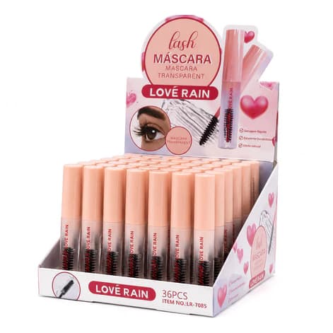Máscara Transparente Para Cílios Lash Incolor Love Rain