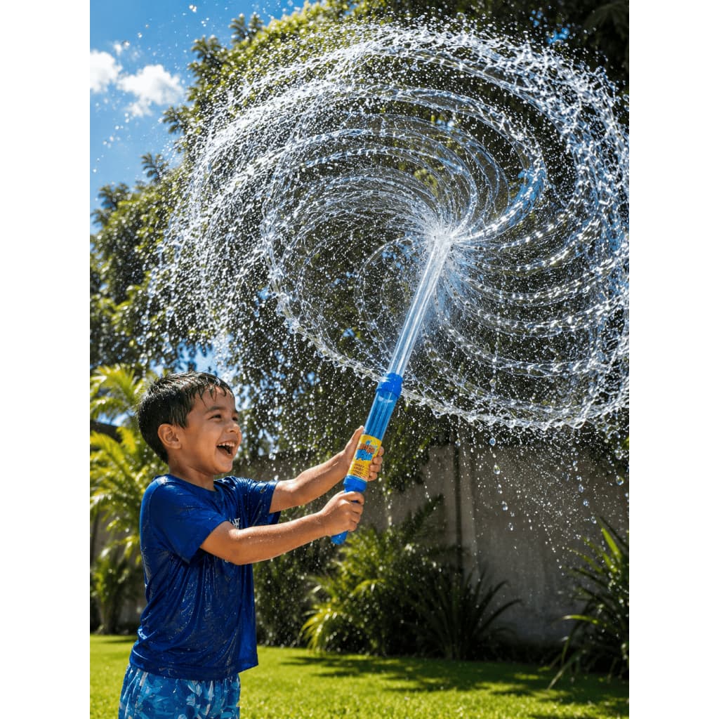 Brinquedo Lança Agua Efeito Guarda Chuva 500ml 2 Cores 42cm