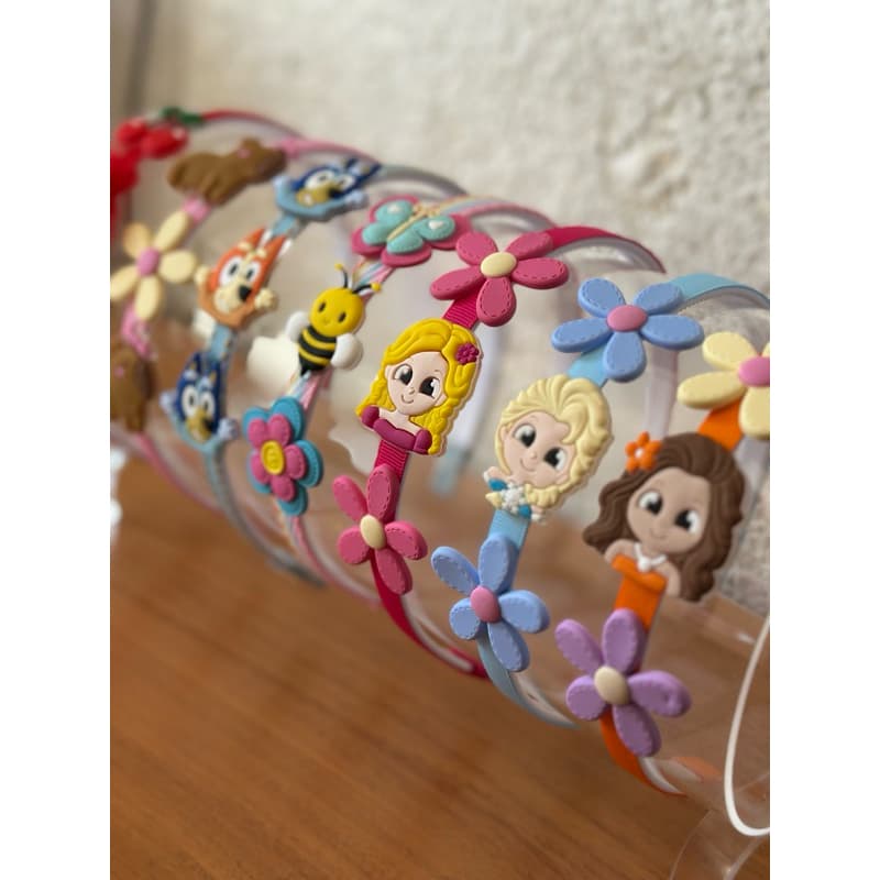 Tiara infantil divertidas | Tiara de princesas | Arco infantil| Bluey