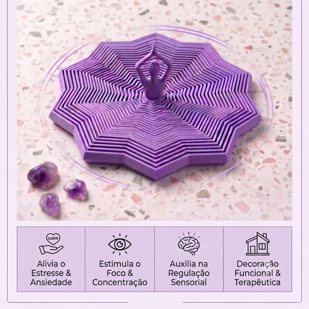 Bailarina Sensorial Terapêutica Objeto Anti Estresse Decorativo